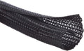 10Ft - 3/4 Inch Cord Protector Wire Loom Tubing Cable Sleeve Split Sleeving for USB Cable Power Cord Audio Video Cable – Protect Cat from Chewing Cords - Black